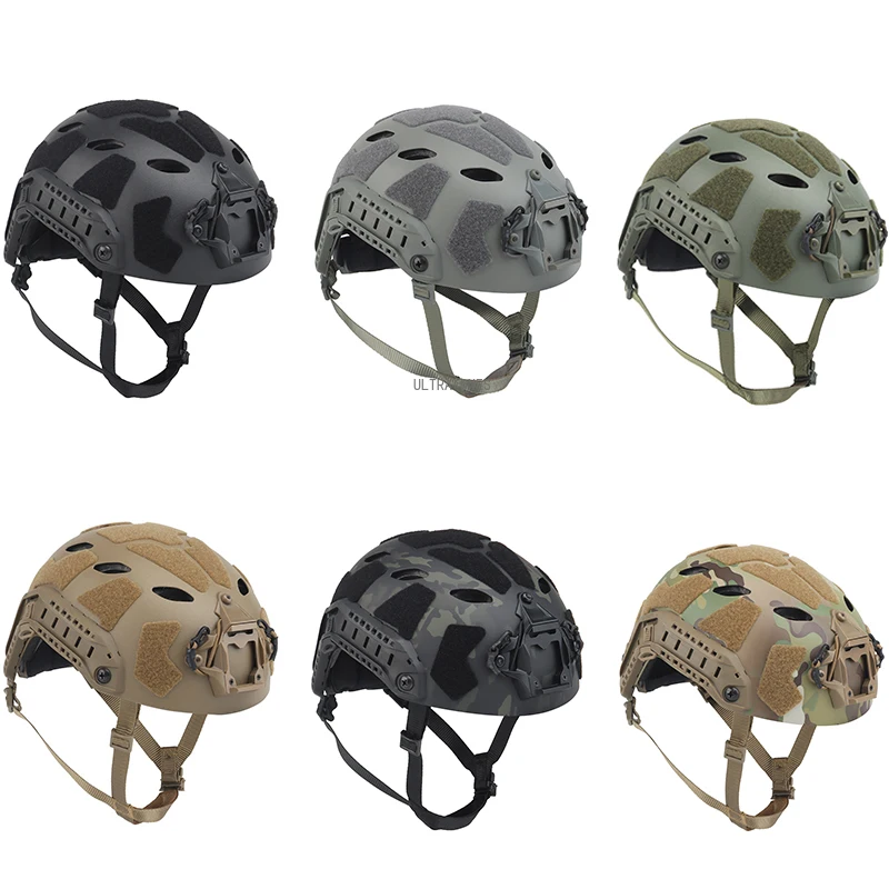 

Hunting Airsoft Helmet Safety Protective Shooting Paintball Military Tactical Helmet Cs Training Combat Army Camouflage Helmets