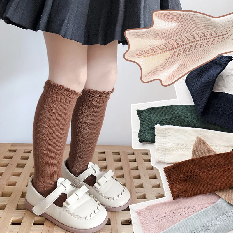 kushuang Short Fille Bébé Nourrissons Tout-petits Filles Genou Chaussettes  Hautes 1 Paquet Arc Long Bas Chaussettes À Volants Jambières D'école  Chaussettes Avec Grelots : : Mode