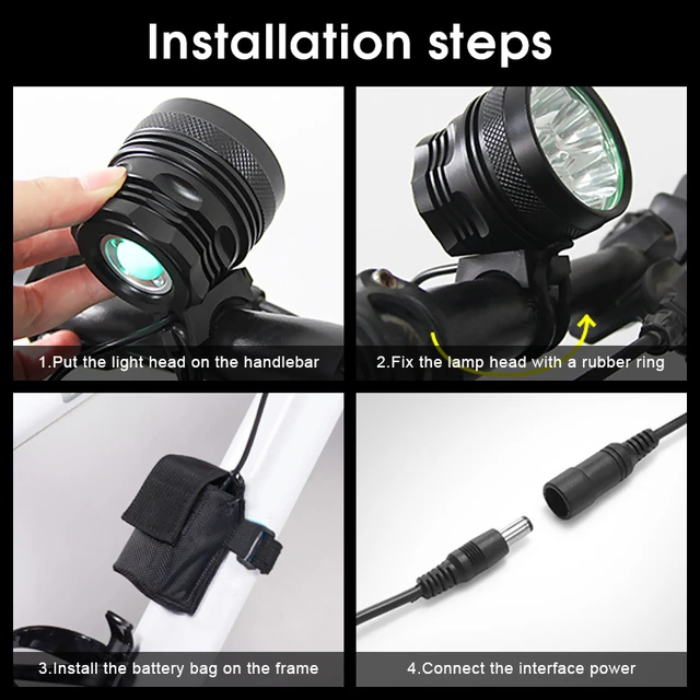 Aliexpress Xhp70 Led Cree Xhp70 Bike Light Bike Accessories Bright