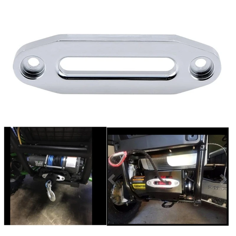 

Алюминиевая передняя и задняя лебедка Hawse Fairlead для лебедок ATV UTV фунтов, веревочный кабель, аксессуар для