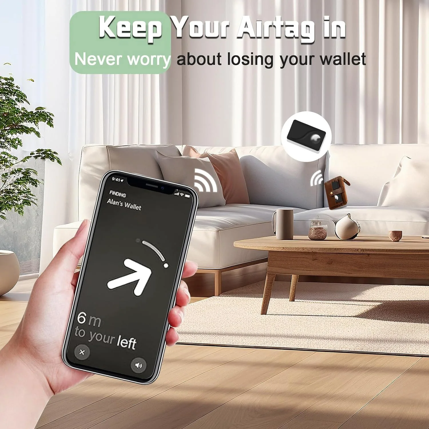 Spigen Porta Airtag Tag Armor 2 Compatibile con AirTag(2021) con 3