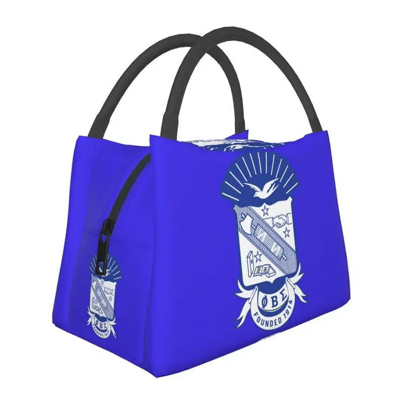 

Zeta Phi Beta Insulated Lunch Bag for Women Waterproof Thermal Cooler Lunch Box Beach Camping Travel