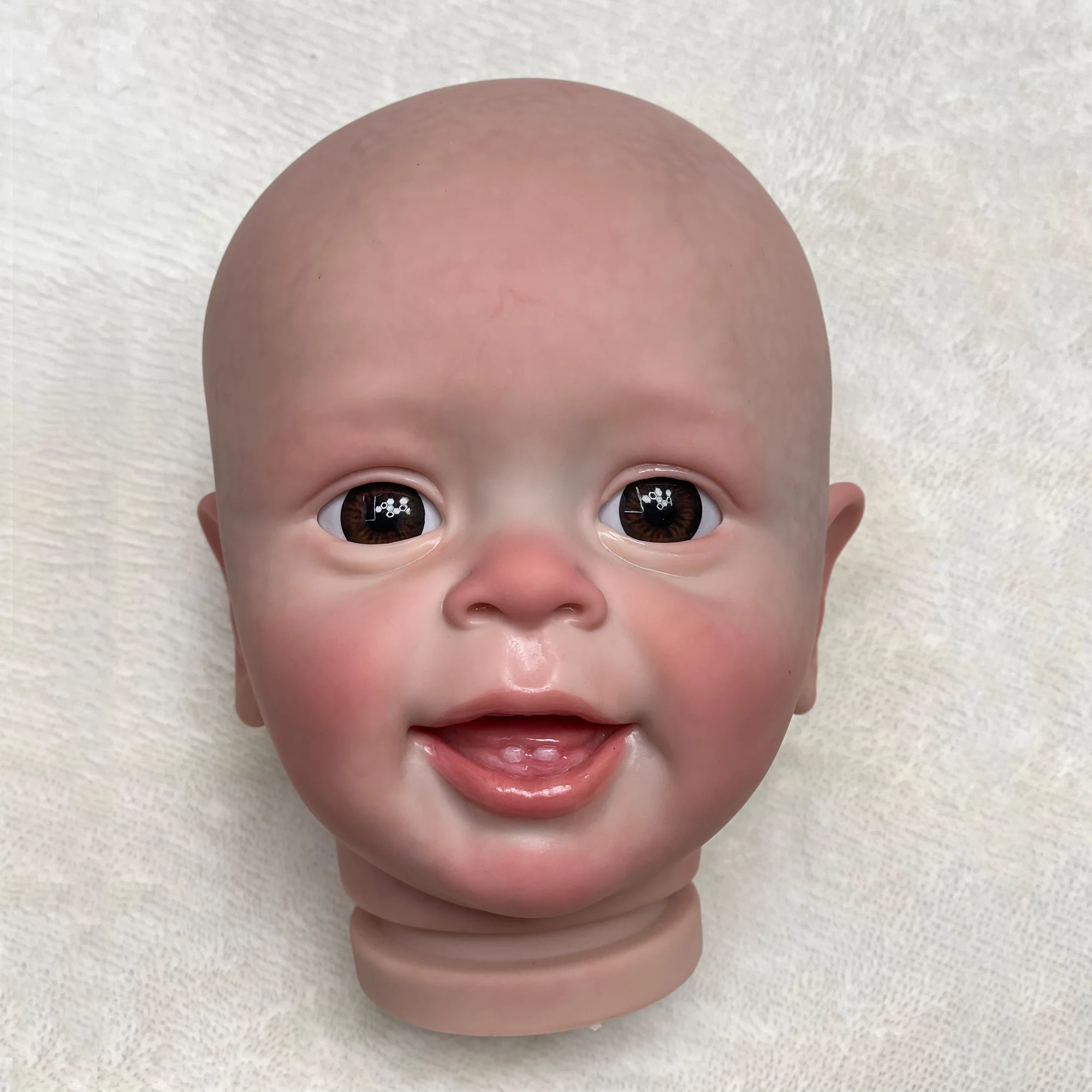 Solid Silicone Reborn Doll, Bebe Doll, pode beber leite, xixi, tomar banho,  macio, 35 cm - AliExpress