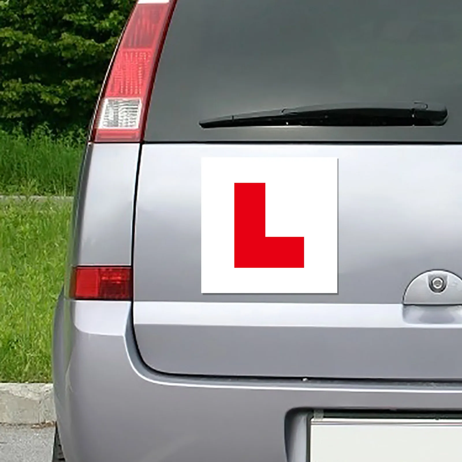 Best Selling Durable Magnetic Car Sticker Learner Driver Sign Plate  Waterproof L Letter Shape Stickers Calcomanías Dropshipping