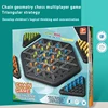 tapple board game Cross border triangle chain chess table puzzle game family parent-child interactive exercise logic toys 6