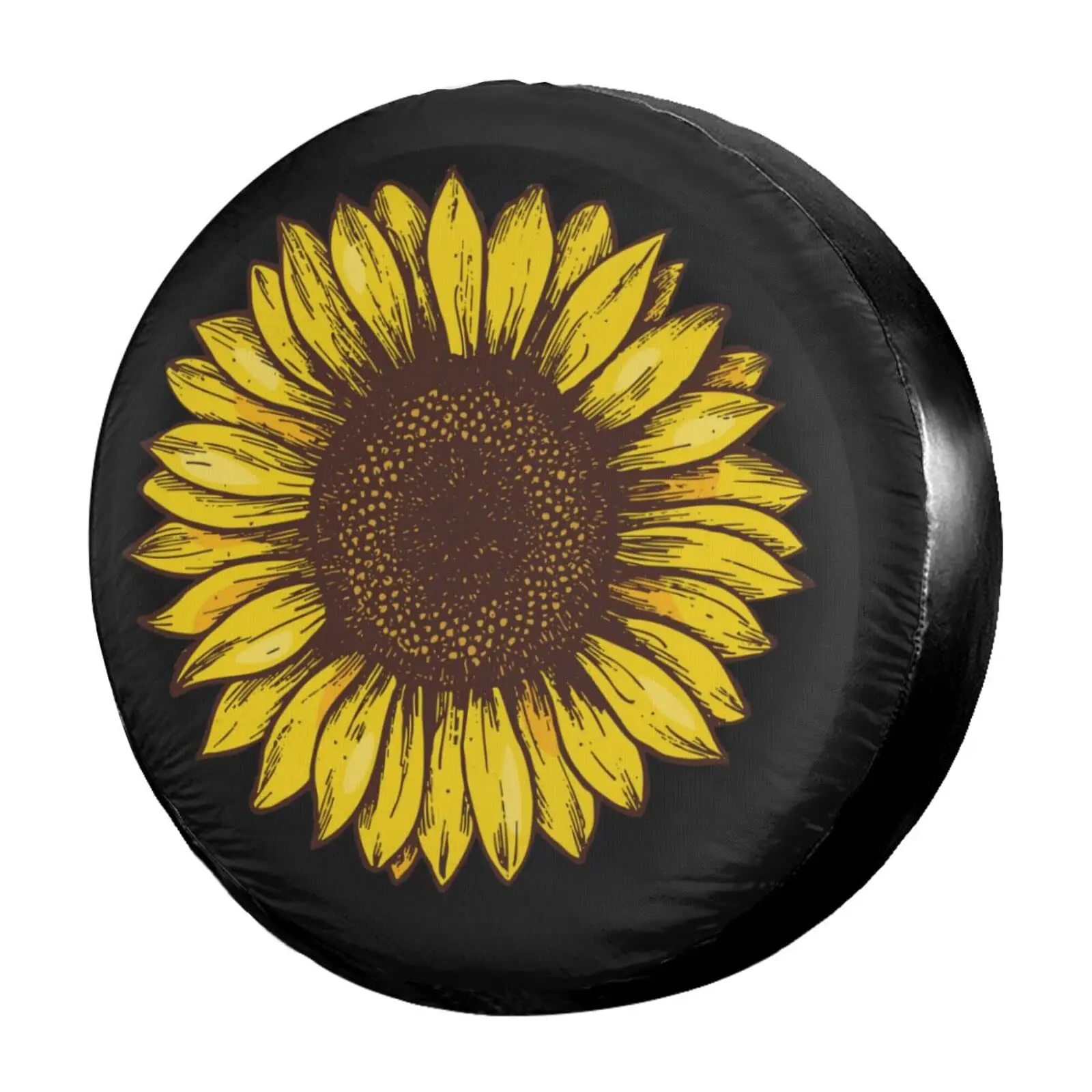 Peace Sign Sunflower Spare Tire Cover Universal Wheel Tire Cover for Trailer  RV SUV Truck Camper and Many Vehicle Weatherproof AliExpress