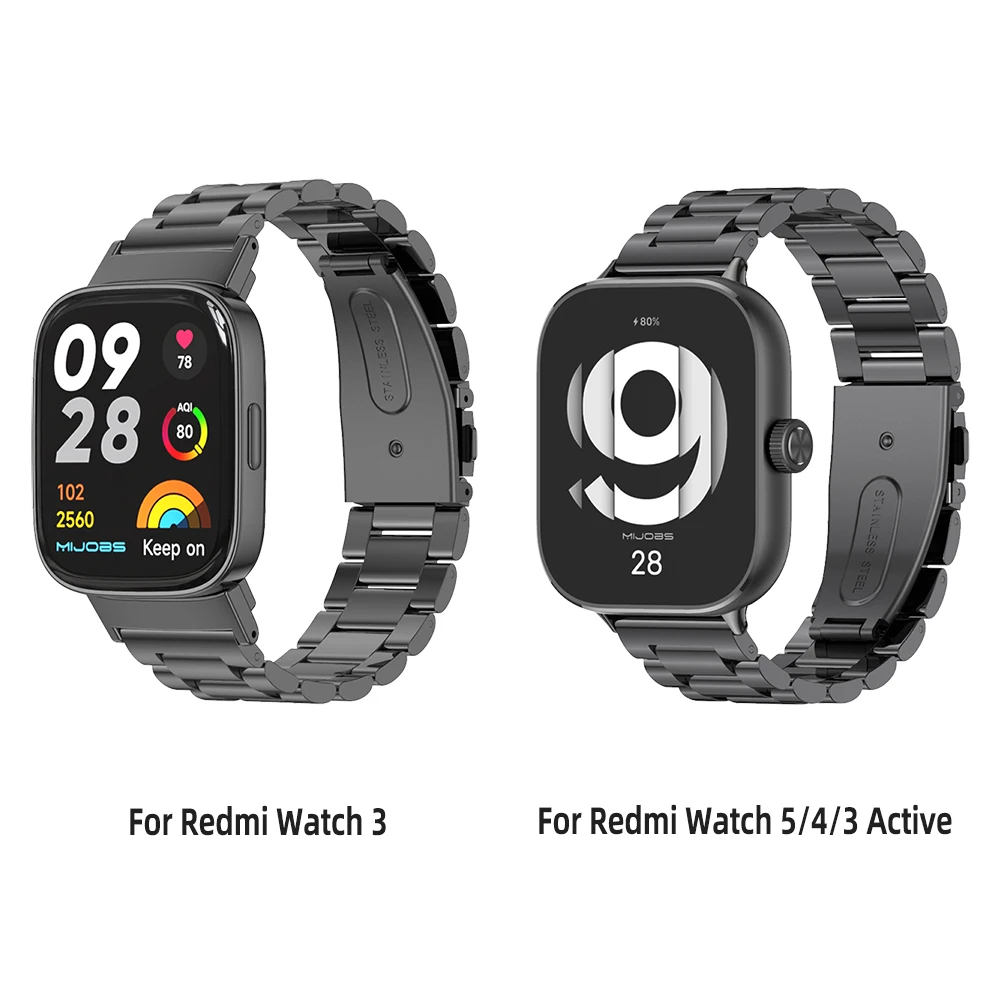 Premium Metal Replacement Strap for Smartwatches - Sleek & Durable Wristband Accessory