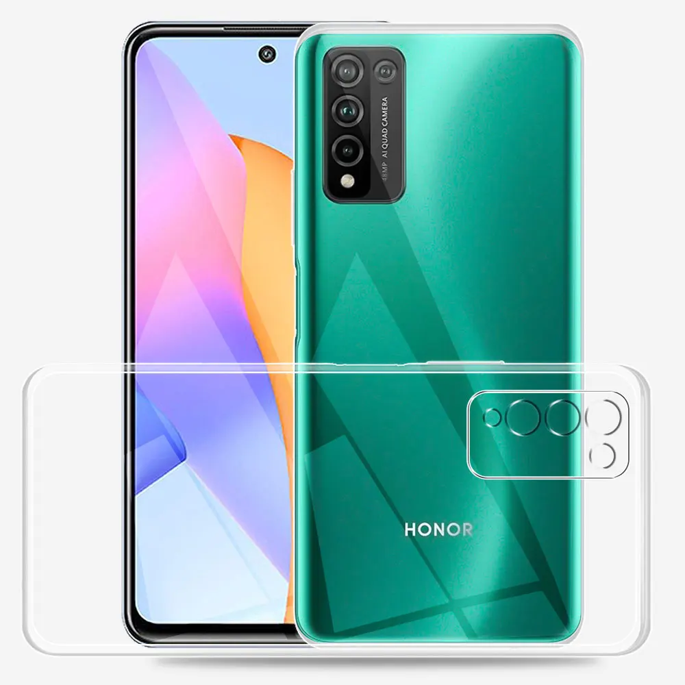 Crystal Clear Silicone Soft Phone Case with Bumper Protection