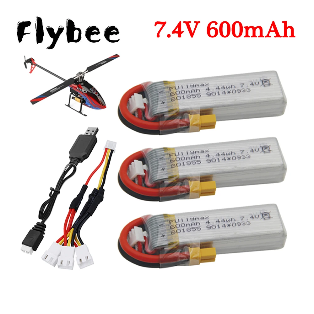 

7,4 В литий-полимерный аккумулятор/зарядное устройство для Wltoys XK K130 2,4G бесщеточные аксессуары для фотоаппарата 2s 7,4 в 600 мАч батарея для дрона