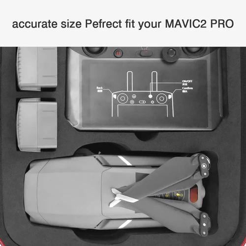 DJI Mavic Pro용 휴대용 숄더백, MAVIC 2 PRO 가방, 충격 방지 대용량 휴대 케이스, 여행용 액세서리 4