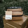 Wood grain tea set bag, outdoor picnic coffee set storage bag, portable lunch box, lunch box storage bag 2