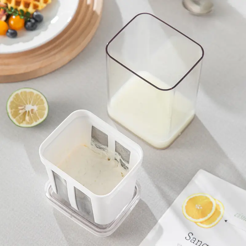 Greek Yogurt Maker Yogurt Filter Stainless Steel Strainer Whey Separation Tools Cheese Moisture Seperator Kitchen Accessories - Image 6