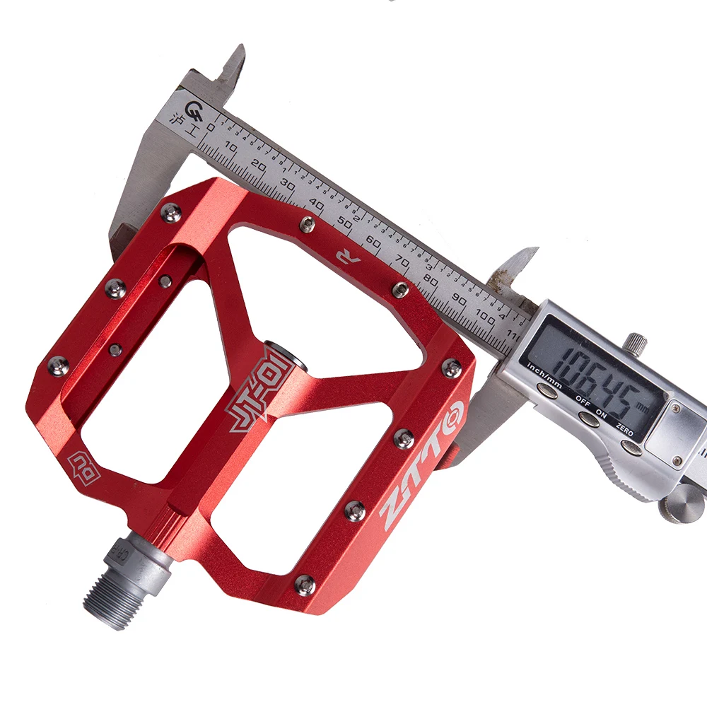 ZTTO Cycling Pedals MTB, DU Sealed Bearing Ultralight Aluminum Alloy Footboard Anti Slip Bicycle Platform Pedals DH Bicycle Parts - Image 4