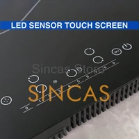 Встроенная индукционная плита с 5 конфорками, мощная электрическая керамическая плита, индукционная плита для бытовой коммерческой приготовления пищи, 110 В 220 В — изображение 5