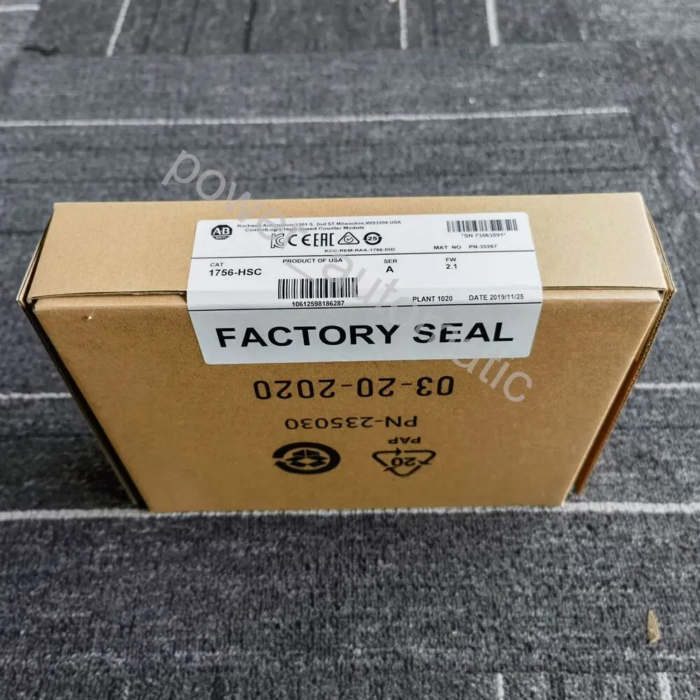 

New Factory Sealed AB 1756-HSC SER B ControlLogix High Speed Counter ModuleAB