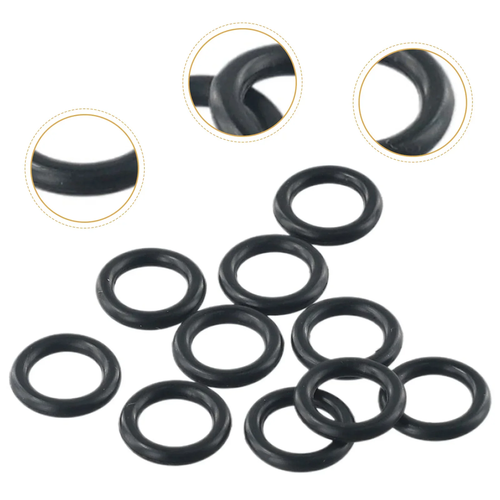 Rubber O Ring Set Gaskets Seal Pressure Washer Quick Release Hose Male End O-Ring Rubber Seals 1/4 M22 O-Ring Sealing Ring 20Pcs