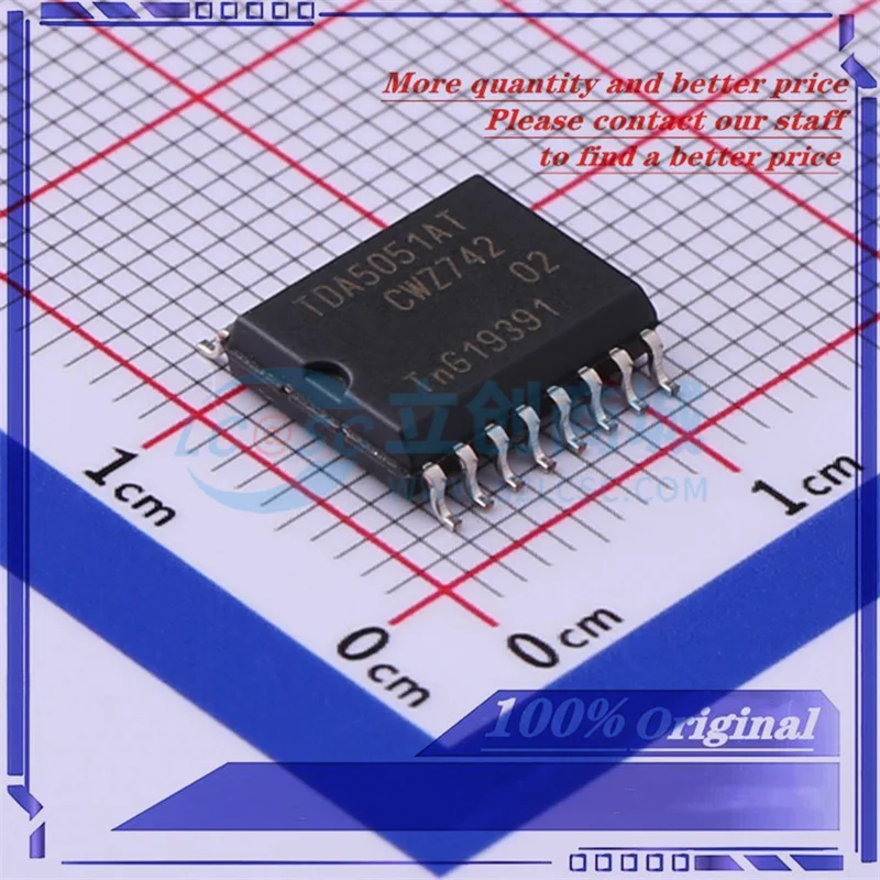 

1 шт./партия, TDA5051AT/C1,518 SOP-16-300mil TDA5051AT, новый оригинальный товар в наличии на складе