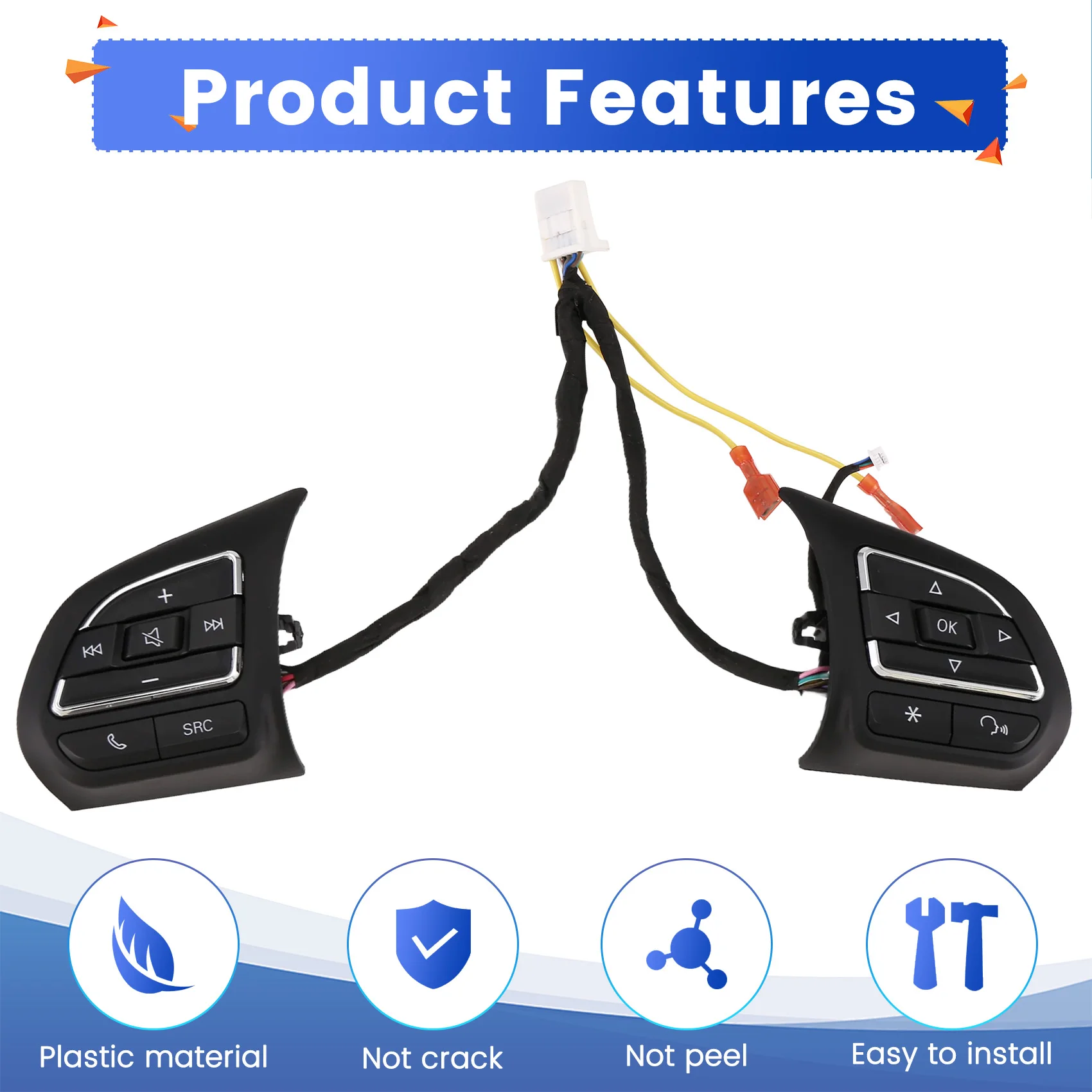 Himoto Interruptor Delantero 2 Piezas – 31603 – Accesorio Colorido Y Educativo Para Niños, Ideal Para Regalar
