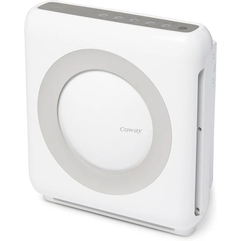 

Coway Airmega AP-1512HH(W) Настоящий HEPA-очиститель с мониторингом качества воздуха, Авто, таймер, индикатор и эко-режим, 16,8x1