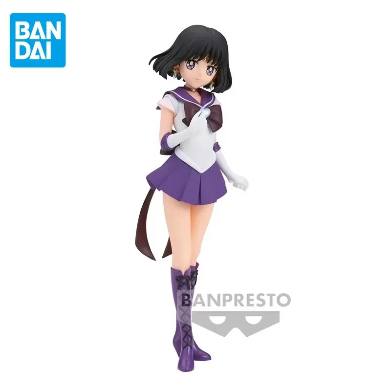 

Фигурки героев аниме Bandai, Оригинальные фигурки Сейлор Мун, блестящие Винус, Сейлор Сатурн, фигурки, игрушки для детей, подарок, коллекционные модели, украшения