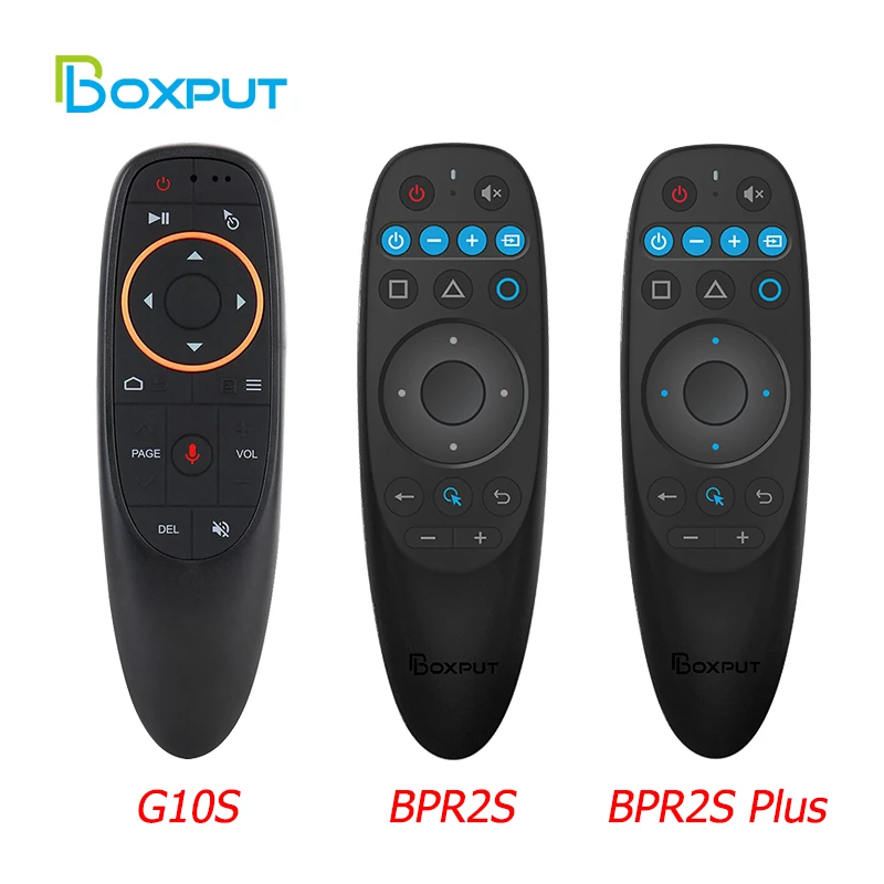 G10S BPR1S Plus BPR2S PLUS Air Mouse Voice Remote Control BT5.0 2.4G Wireless Gyroscope IR Learning for Android TV Box