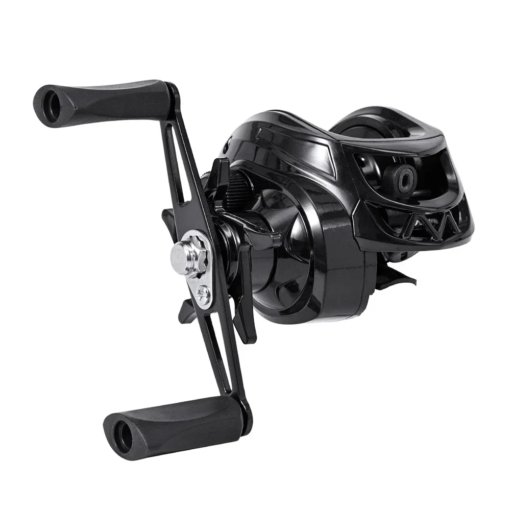 1pc Baitcasting Fishing Reel 7.2/1 Gear Ratio 12LB Max Drag For Saltwater Freshwater 126*100mm Fishing Tool Parts