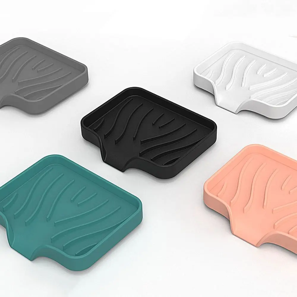 Soap Holder Kitchen/Bathroom Silicone Soap Storage Holder