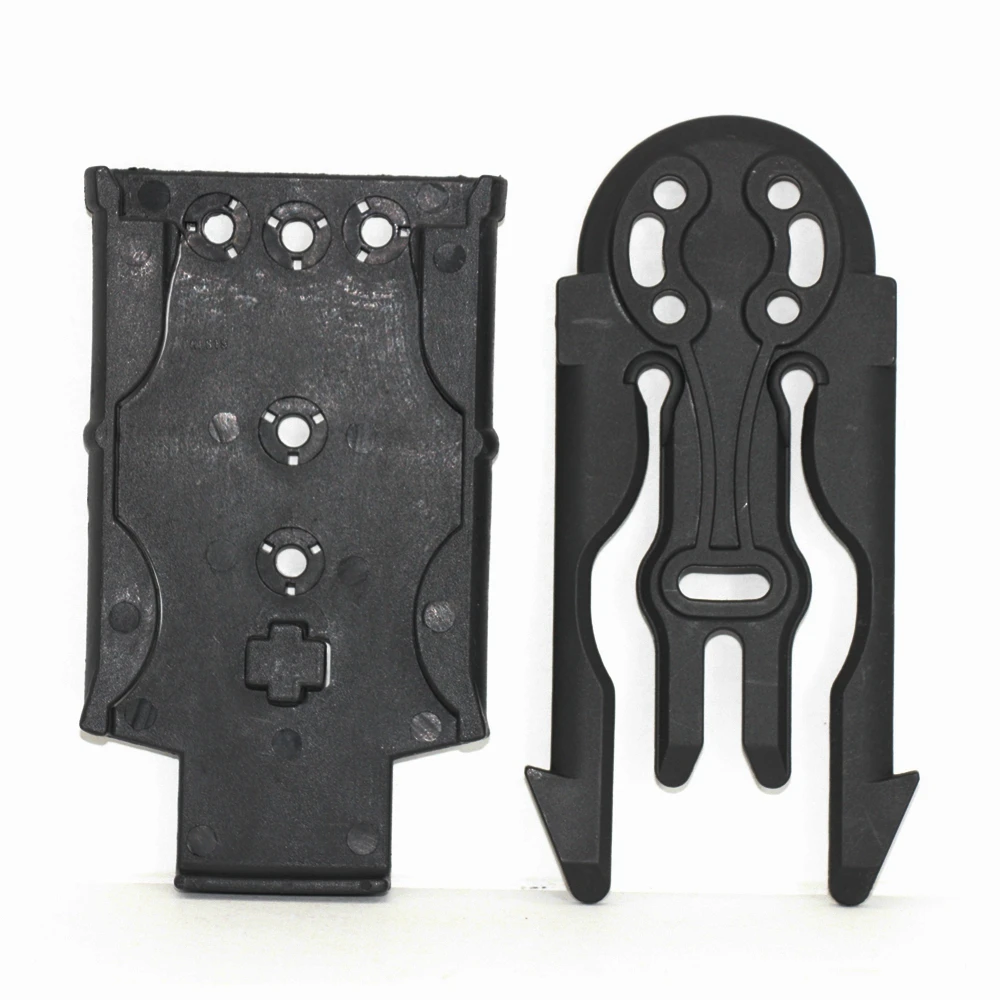 Universal MLS 17 18 Molle Quick Release Plate Gun Holster Platform Adapter Quick Locking System Kit for Hunting Vest Carry 6