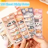 180sheets Cartoon Animals Sticky Notes Kawaii Cat Index Tabs Stickers Label Paper Notepads 3