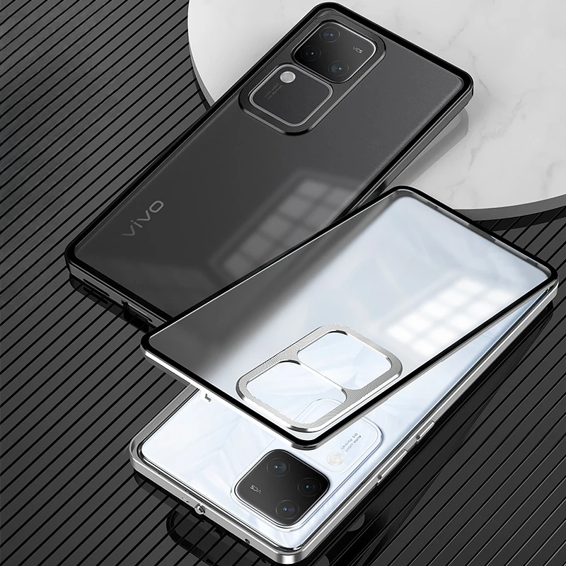 

Акриловая магнитная панель для VIVO S18 Pro S18E, чехлы с защитой от падения, корпус из металлического сплава для VIVO S18Pro