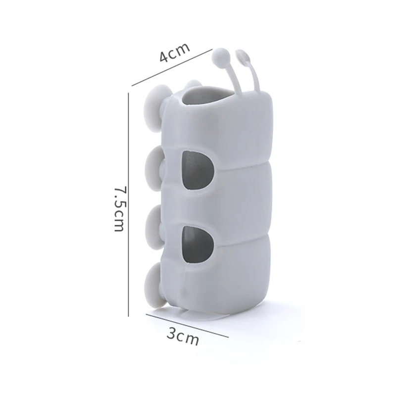 Silicone Shower Head Holder Powerful Suction Reusable Removable Wall Mount Suction Cup Shower Bracket Bathroom Accessories
