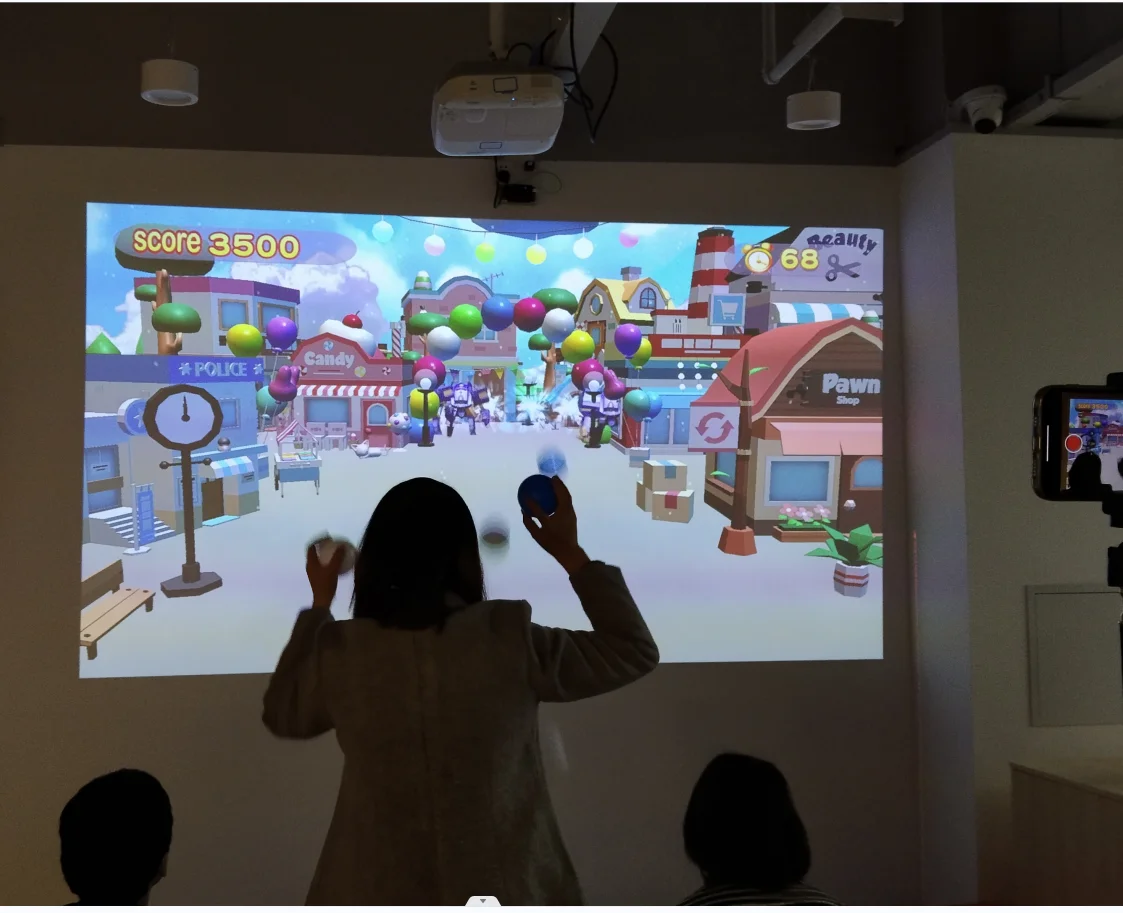 30inch to 400inch Interactive Projection System Software Advertising Display Led Holographic Display Video Pcs Events Playground interactive projection system