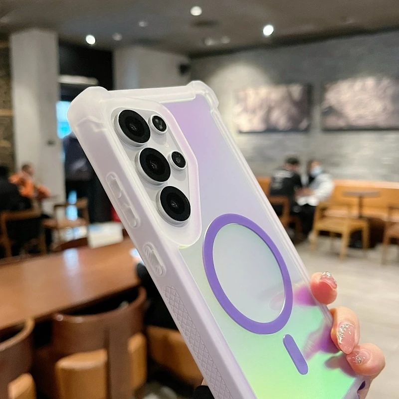 Gradient Aurora MagSafe Shockproof Magnetic Case - Ultra Armor Cover