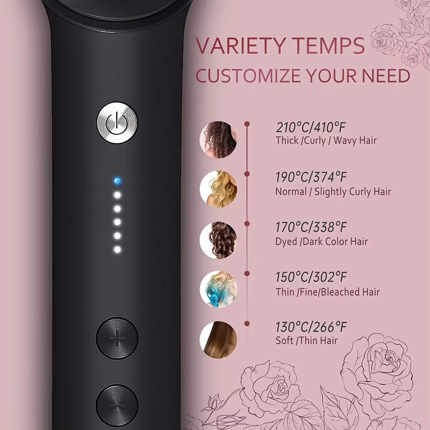 Straight Hair Comb Clamp Dry Wet Dual Use Does Not Damage Hair Non-Negative Ion Lazy Artifact Multifunctional Hair Style Brush 4