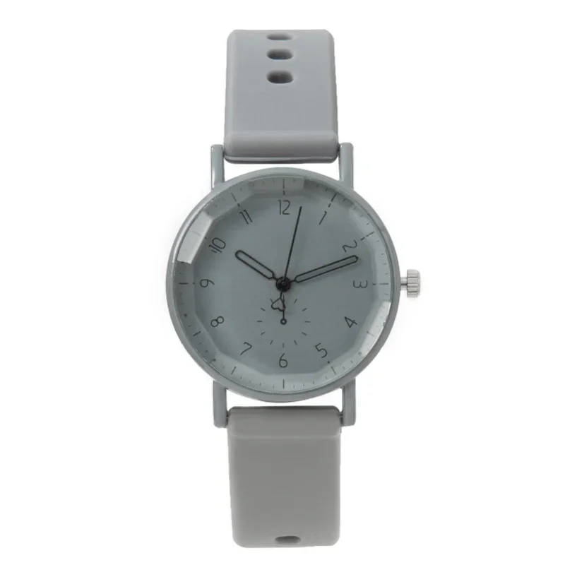 2025 New Women Watch Fashion Silicone Strap Quartz Watch Student Sports Wristwatch Relojes Para Mujer Dropshipping Clock 6