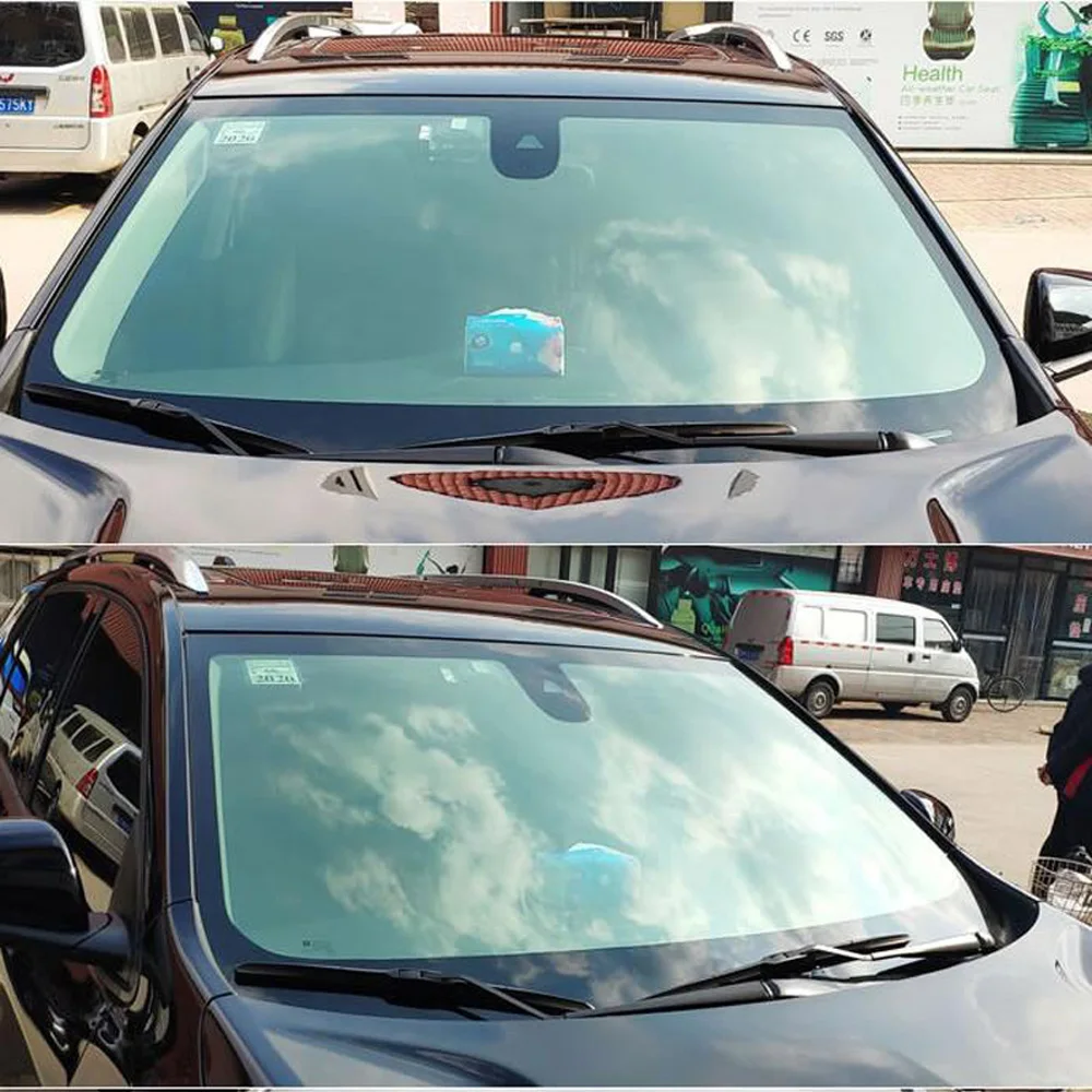 76cm x 1.5m Green 68% VLT Windscreen Front Window Tint Solar Protection Film Foils Car Auto House IR 23% UV 47% images - 6