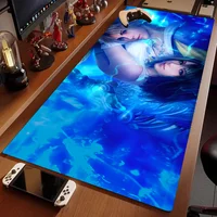 1pc Final Fantasy Pc Gamer Mouse Mat Desk Mat With Pad Gaming Accessories Prime Gaming XXL Keyboard Pad 1