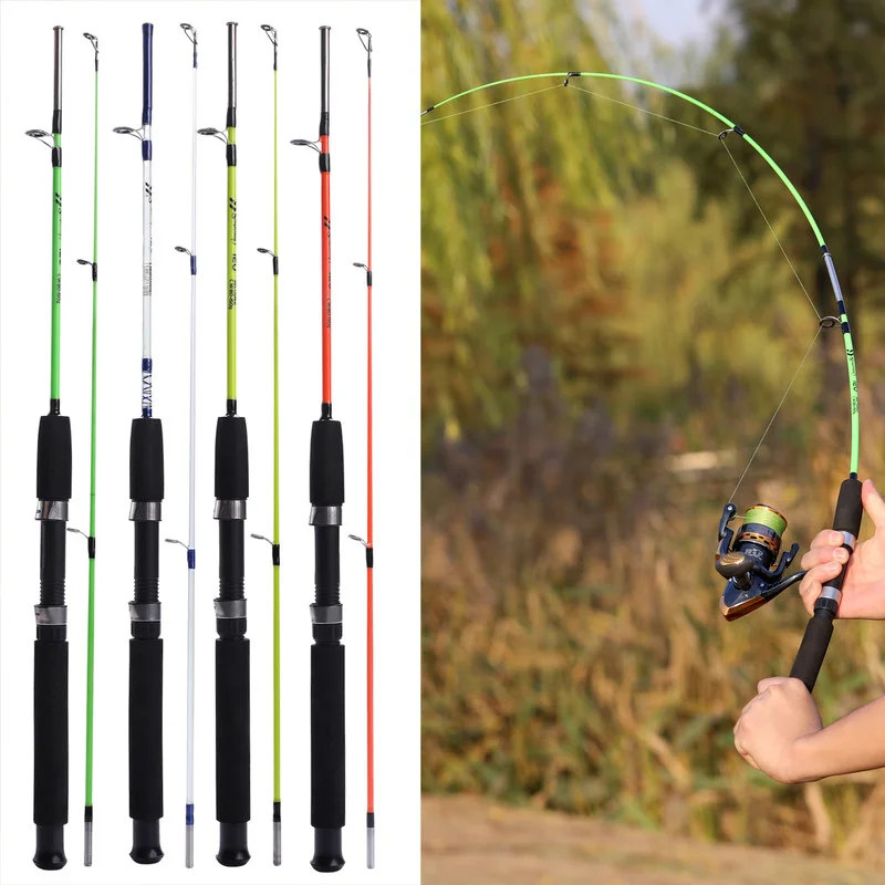 Sougayilang120cm2SectionsSpinningRodLureWt80150g4Colors