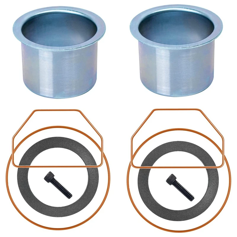 2 Set K-0650 Kit Di Ricambio Cilindro E Anello Compressore D'Aria Per Dewalt Devilbiss Porter Cable Makita Sears Ex-Cell Black