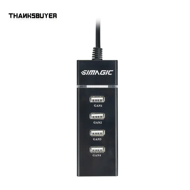 Simagic USB Hub USB3.0 Splitter Multi-function 1 in 4 Out USB Hub for Simagic Alpha Base 5