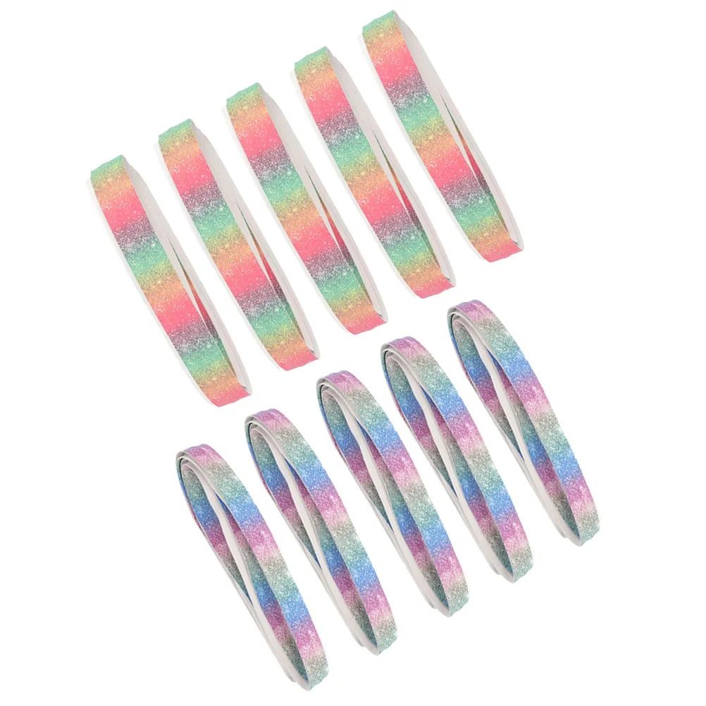 

10 Pcs Tennis Racket Sweatband Badminton Grip Tape Tapes Handle Accessories Anti-slip