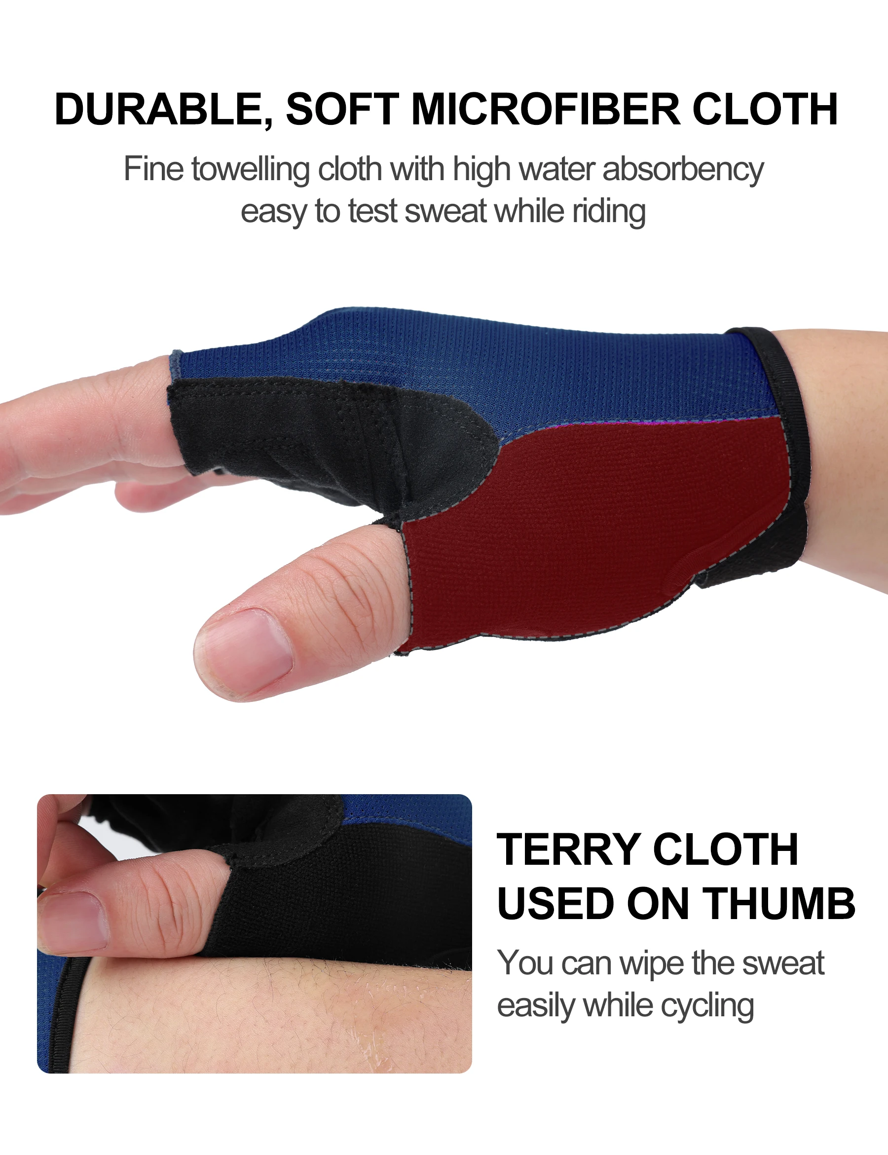 Half Finger Breathable Cycling Gloves 3