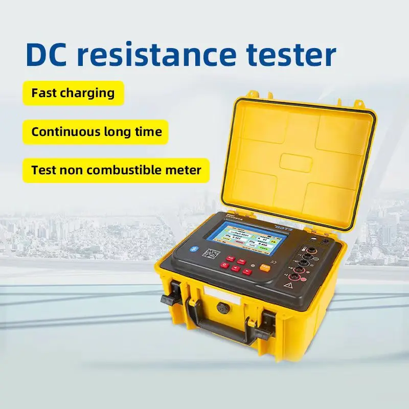 ETCR3660 ETCR3670 DC Resistance Tester Current 10A 20A 50k&Omega; Precision Transformer Four Wire Milliohmmeter Micro Ohm Meter