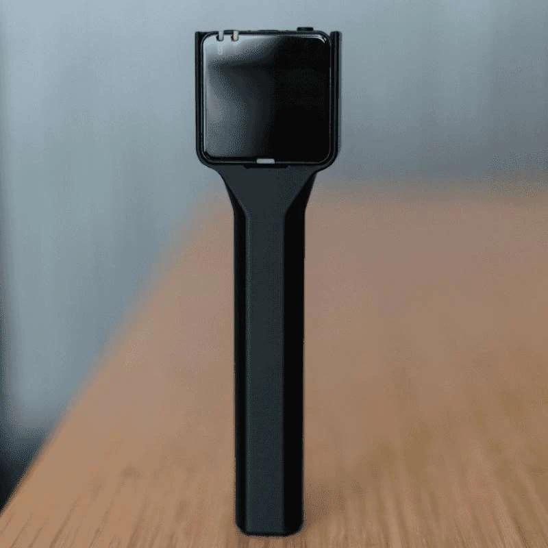 무선 마이크 핸드헬드 그립 마운트 휴대용 마이크 홀더 인터뷰 및 브이로그 촬영용 오디오 녹음 액세서리
