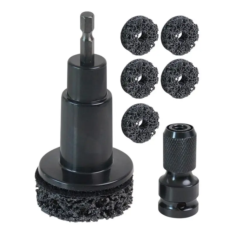 Hub Cleaning Tool Stud Rust Removal Tool Brake Grinding Cleaner Kit ...