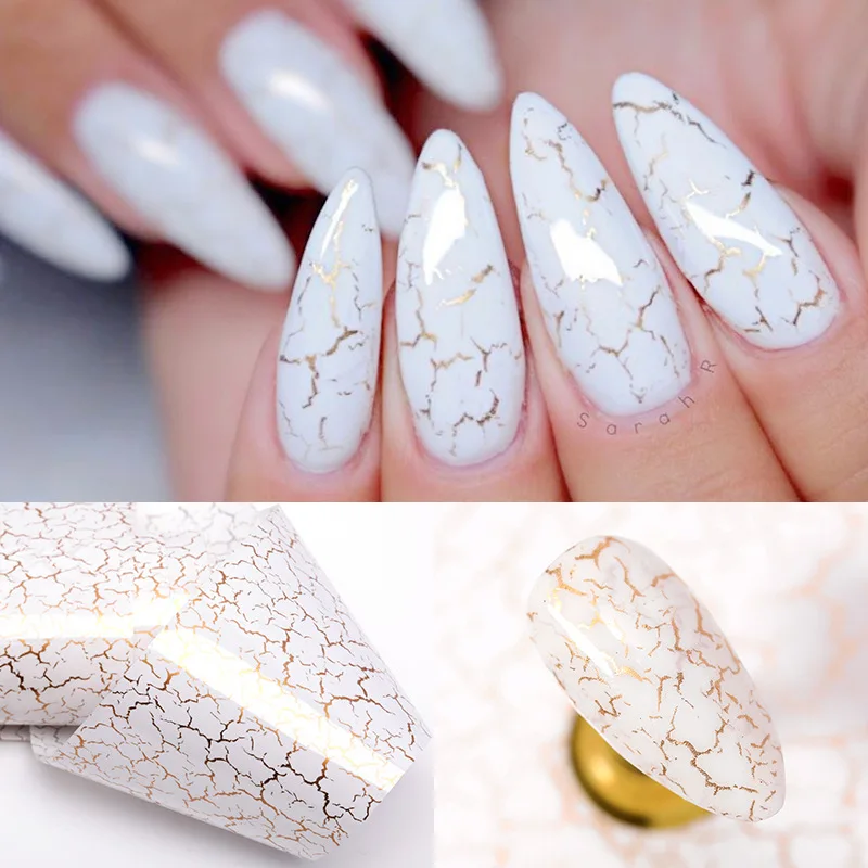 Nail Sticker Marble Pattern Nail Foil Art Transfer Decals Slider Water Decal Design Accessories Manicures Decorations nail stickers