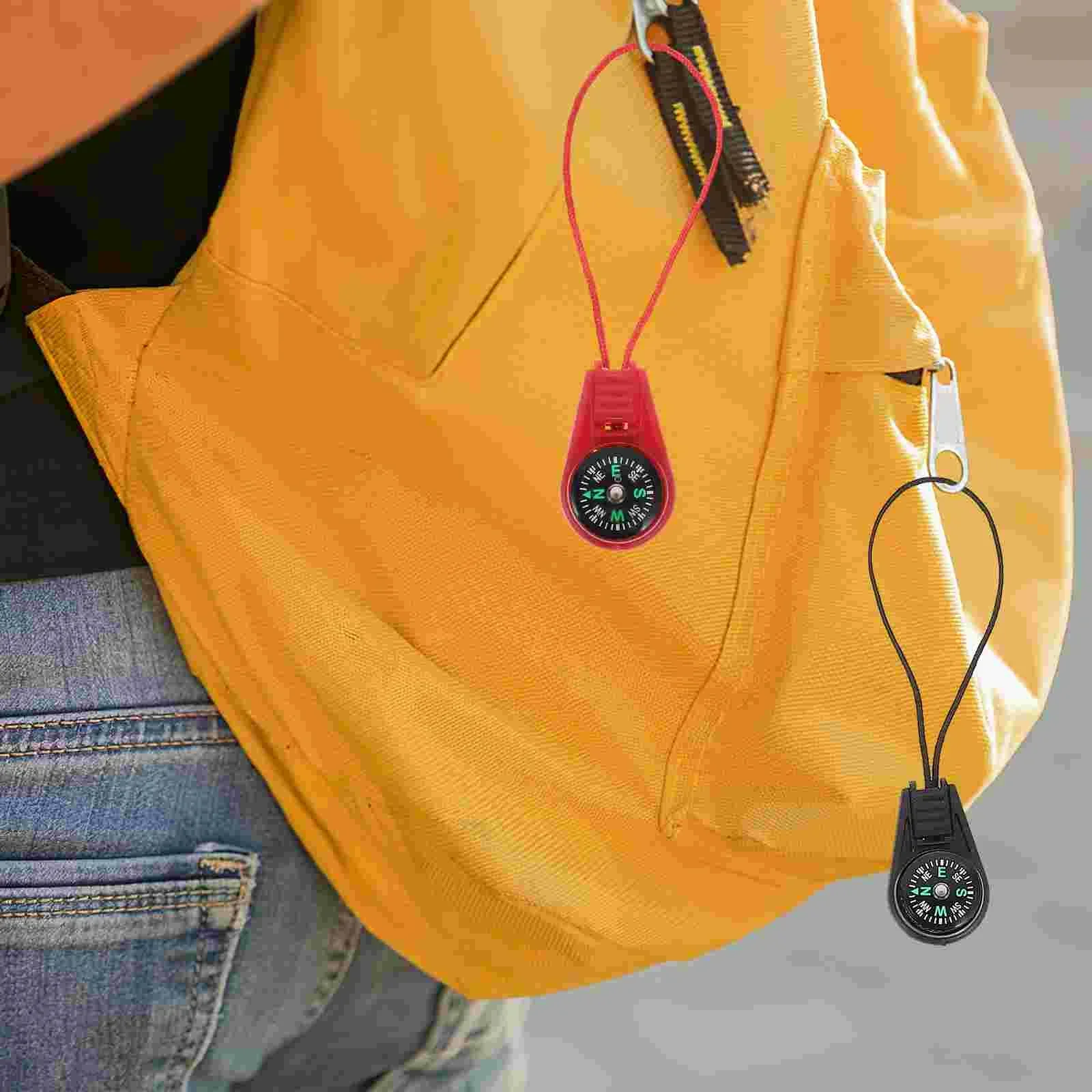 Mini Compass ABS Camping Hiking Pocket Compass Pendant Portable Navigation Climing Riding Children Gift Outdoor Survival Gear mini compass,navigation compass,portable compass,survival compass