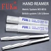 1pcs Japan FUK-HK HSSE M35 Metric/British  Hand Screw Reamer Square Head Reamer 3mm-16mm 1/8 9/64 5/32 3/16 1/4 5/16 3/8 1/2 5/8 1