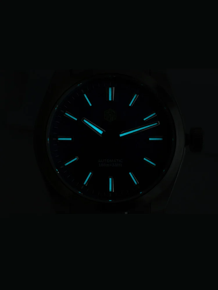 SAN MARTIN SN0144-GX-4 MOP ブラック 自動巻き時計 San Martin 39mm