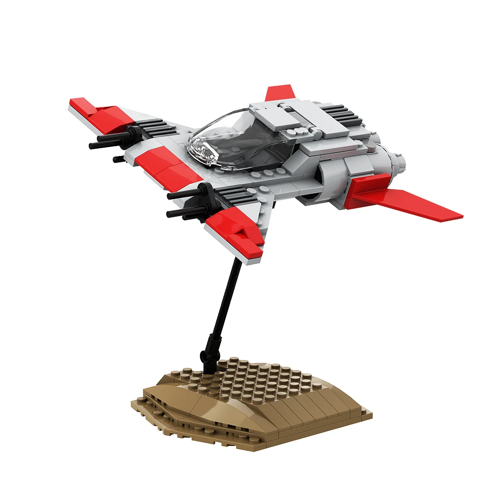 Moc Moive Space War Pirated Fighters Spacecrafts Building Block Set Classic Movie Fighters Brick Toys For Children Birthdaygift